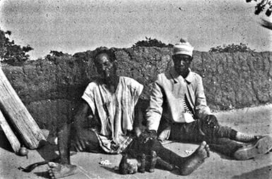 Photo of two seated men