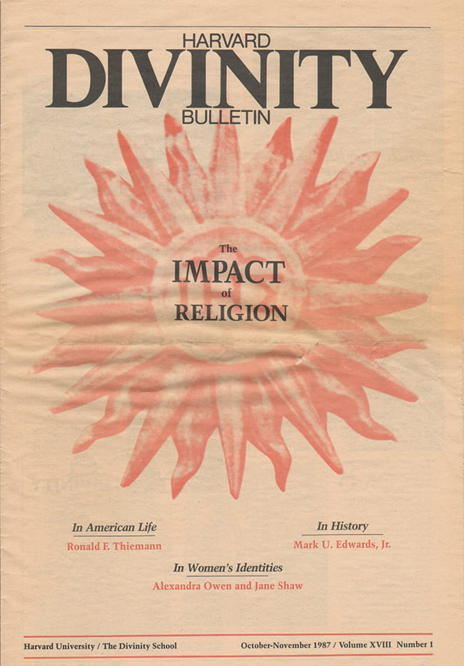1987 Bulletin issue cover
