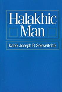 Halakhic Man book cover