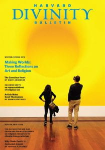 Cover of the Winter/Spring 2015 issue