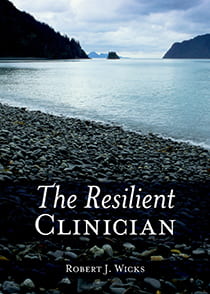 book cover for The Resilient Clinician