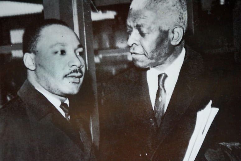 Benjamin Mays and Martin Luther King