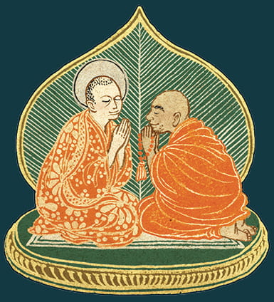 Illustration of Bryan Mendiola as a Bodhisattva